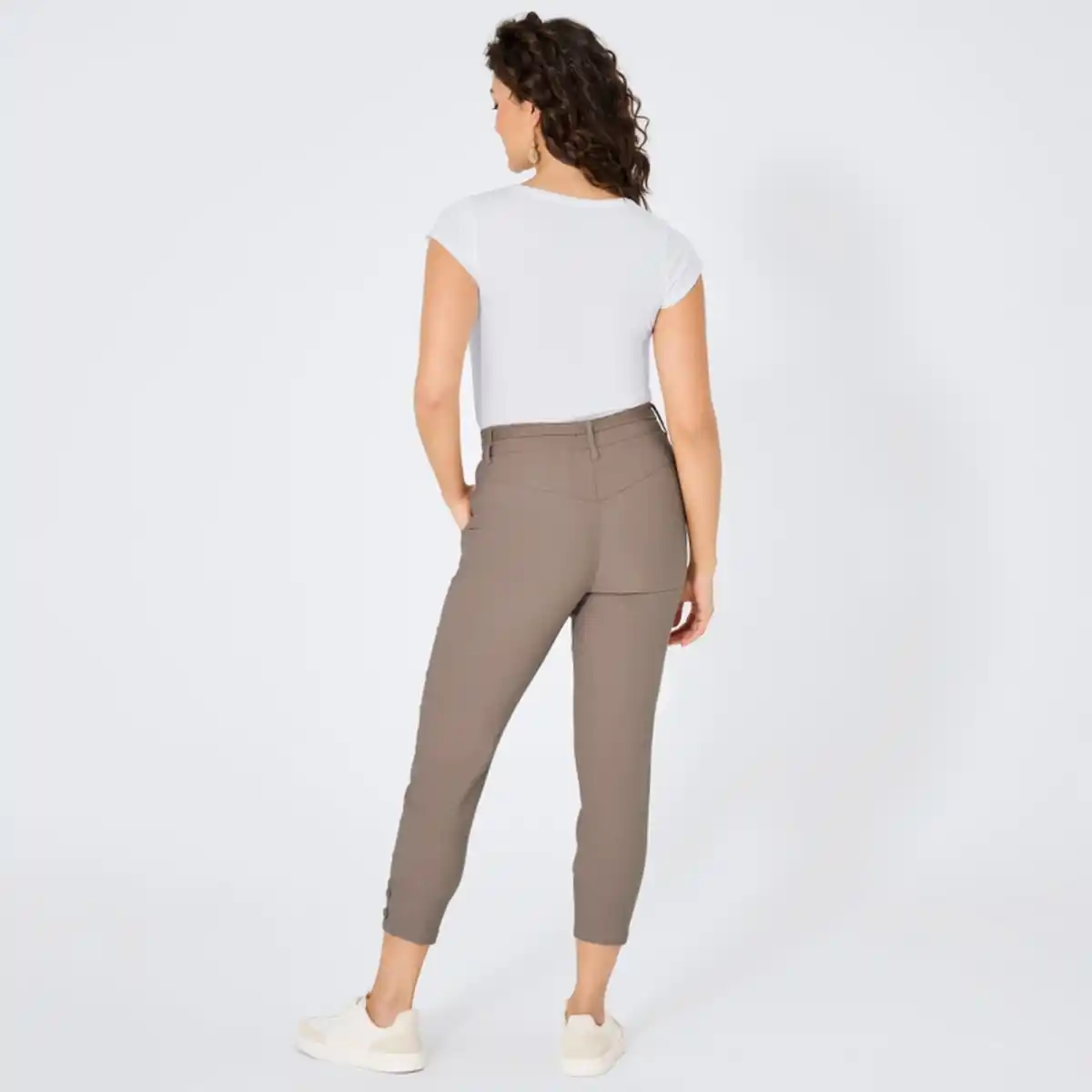 Bild 4 von Damen-Caprihose mit Gürtel