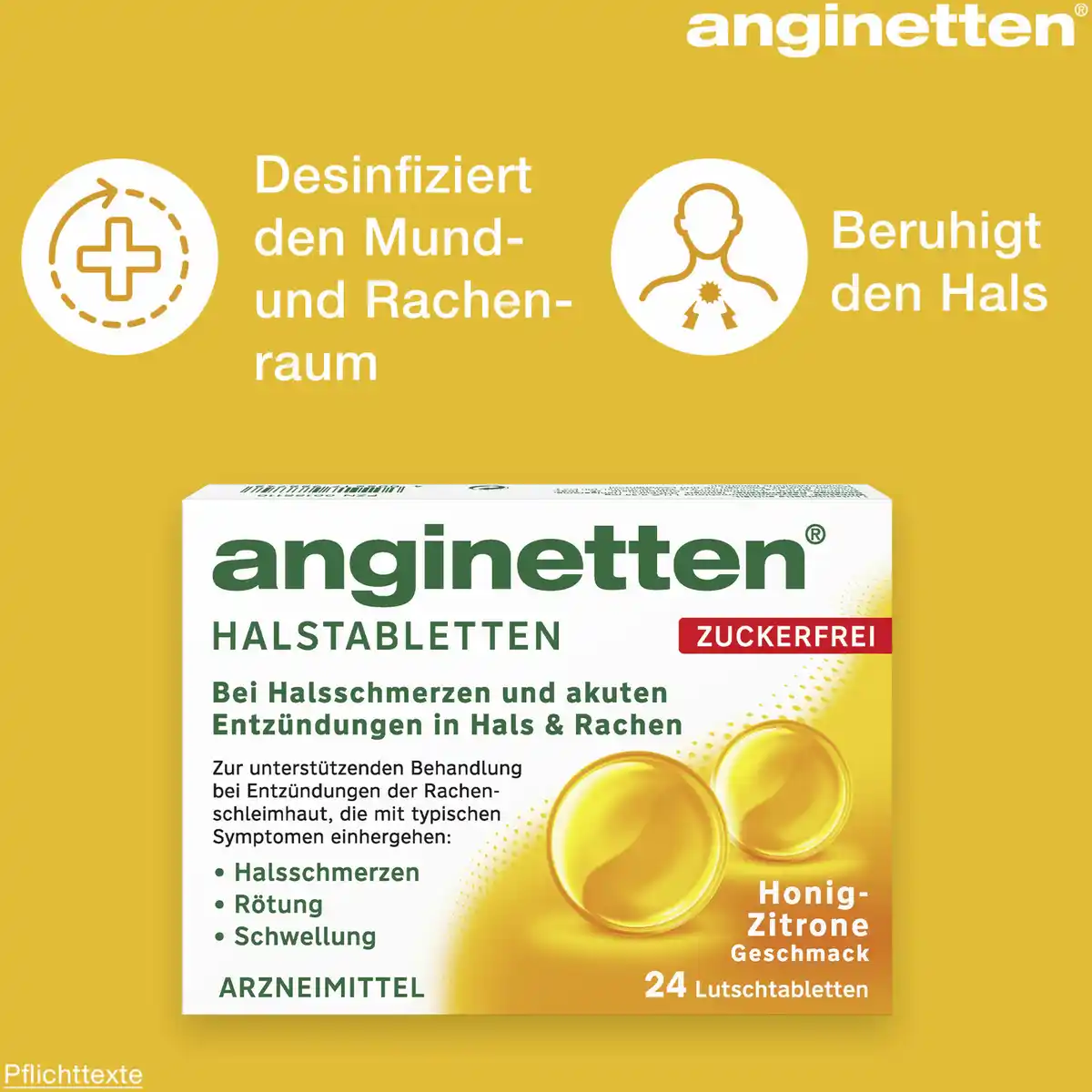 Bild 3 von anginetten Halstabletten mit Honiggeschmack zuckerfrei