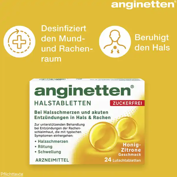 Bild 3 von anginetten Halstabletten mit Honiggeschmack zuckerfrei