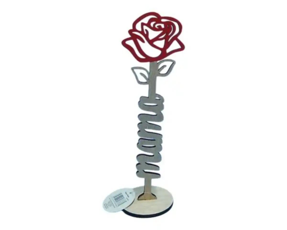 Bild 1 von Deko Rose Holz