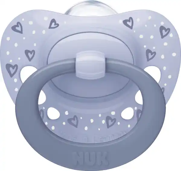 Bild 3 von NUK First Choice Classic Day & Night Silikon-Schnuller, 6-18 Monate