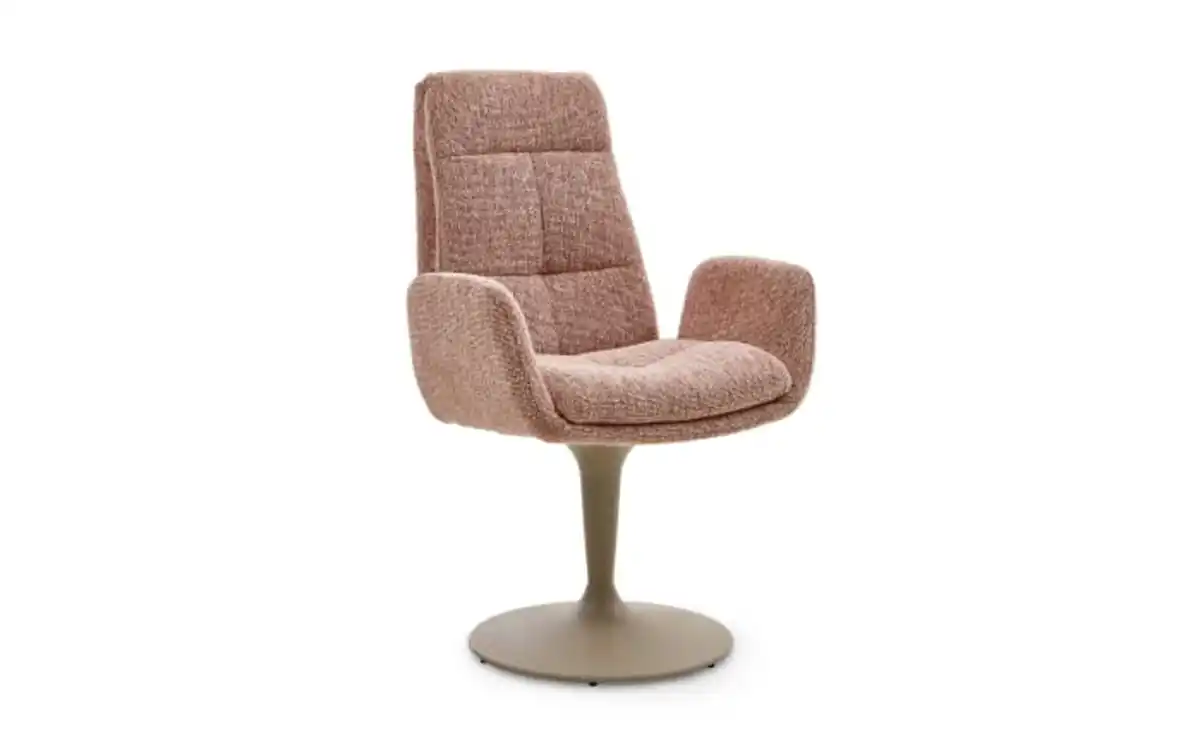 Bild 3 von Mondo - Schalen-Sessel Virello, rose/beige, inkl. Drehfunktion