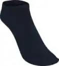 Bild 2 von IDEENWELT 2er Set Bambus Sneakersocken beige/blau Gr. 35/38