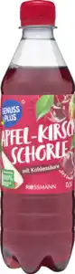 GENUSS PLUS Apfel-Kirsch-Schorle EINWEG, 500 ml