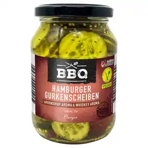 BBQ Gurkenscheiben 190 g, Ahornsirup & Whiskey