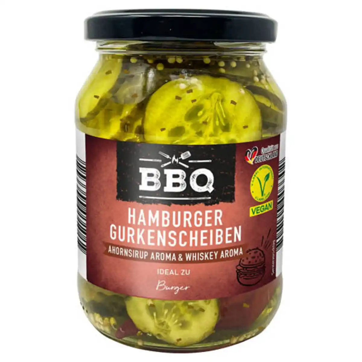 Bild 1 von BBQ Gurkenscheiben 190 g, Ahornsirup & Whiskey