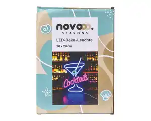 Deko LED Leuchte novooo, Cocktaildesign