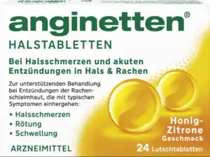 anginetten Halstabletten mit Honiggeschmack