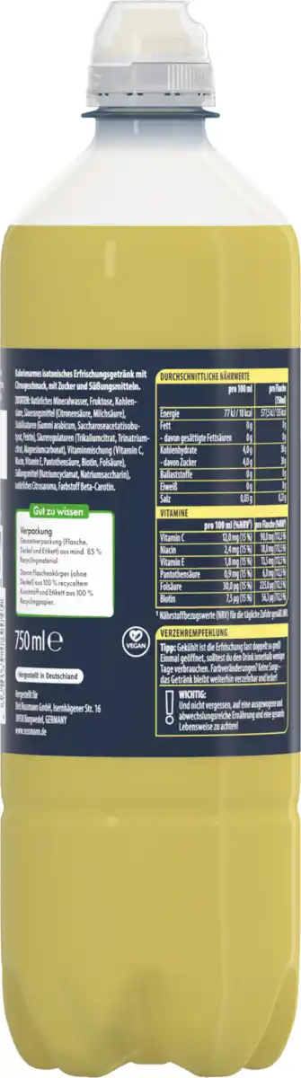 Bild 3 von WellMix WellMix Hydration Drink Lemon Flavour, 750 ml