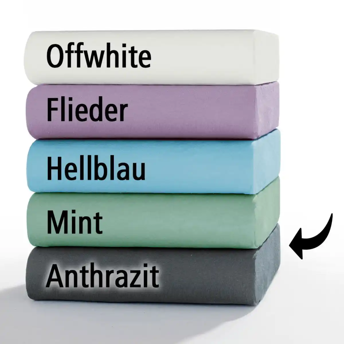 Bild 1 von Mikrofaser-Interlock-Spannbetttuch - ca. 90 - 100 x 200 cm