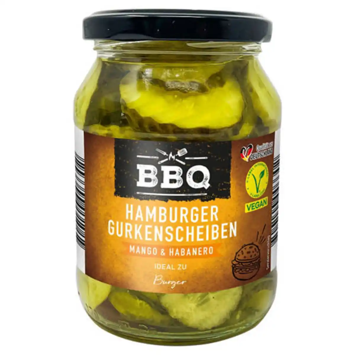 Bild 1 von BBQ Gurkenscheiben 190 g, Mango & Habanero