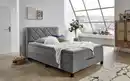 Bild 1 von Boxspringbett BX2280 Jeff, grau, 140 x 200 cm
