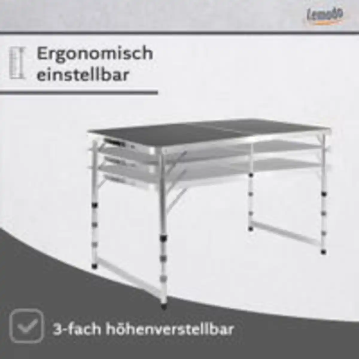 Bild 4 von Campingtisch 120x60 cm, Klapptisch