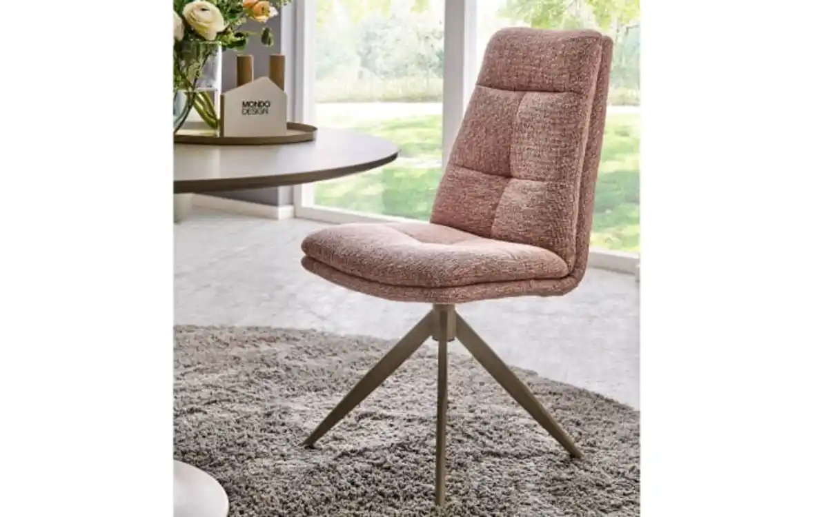 Bild 1 von Mondo - Schalen-Stuhl Virello, rose/beige