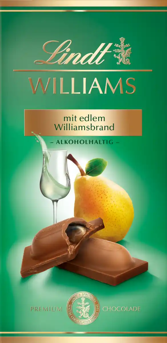 Bild 1 von Lindt Williams Tafel, 100 g