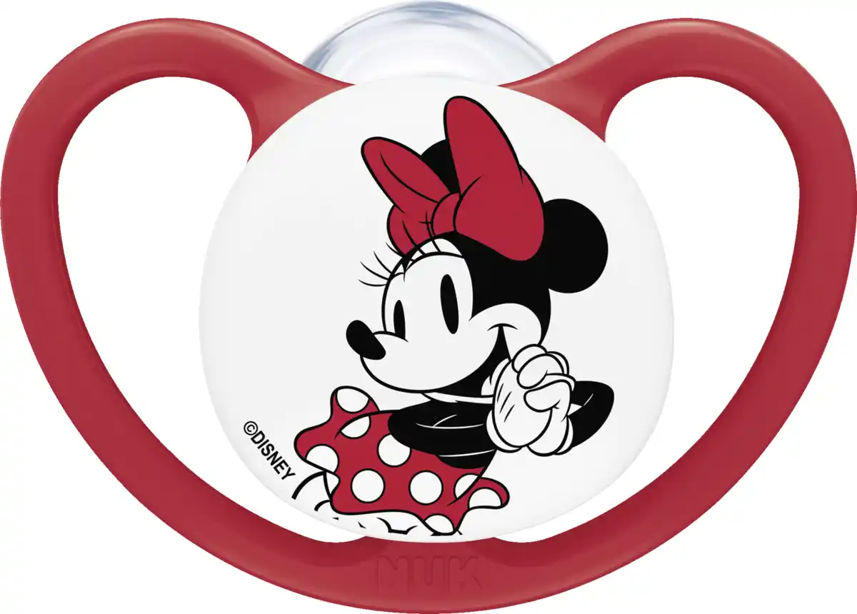 Bild 2 von NUK Disney Mickey Mouse Perfect Match Air Silikon-Schnuller, 0-6 Monate