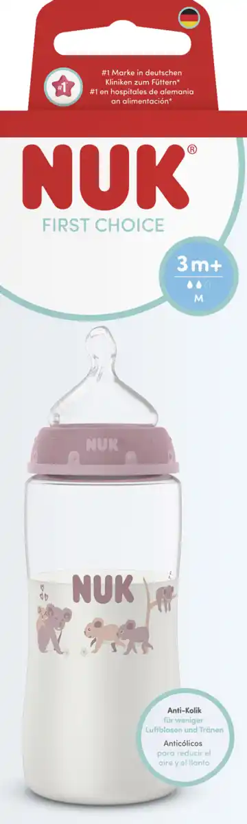 Bild 1 von NUK First Choice Babyflasche, 3 Monate +