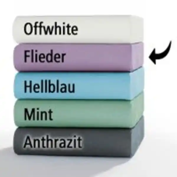 Bild 2 von Mikrofaser-Interlock-Spannbetttuch - ca. 90 - 100 x 200 cm