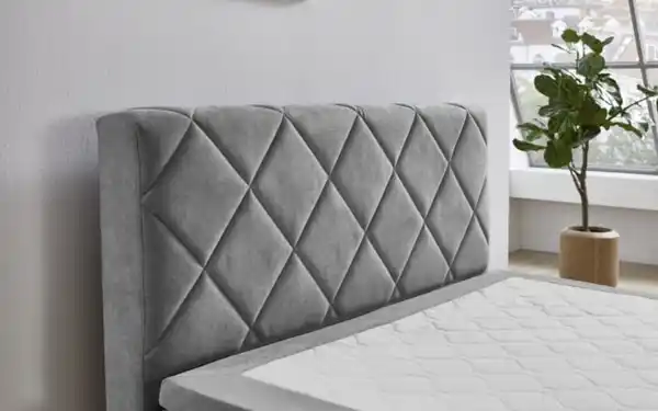 Bild 2 von Boxspringbett BX2280 Jeff, grau, 140 x 200 cm