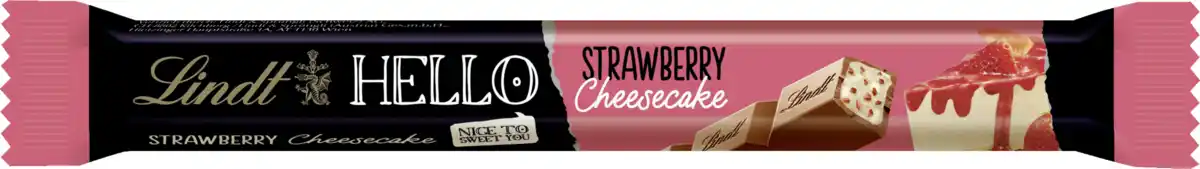 Bild 1 von Lindt Hello Strawberry Cheesecake Stick, 37 g