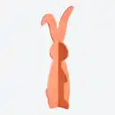 Bild 1 von Deko-Hase aus Filz, ca. 21x24,5x60 cm