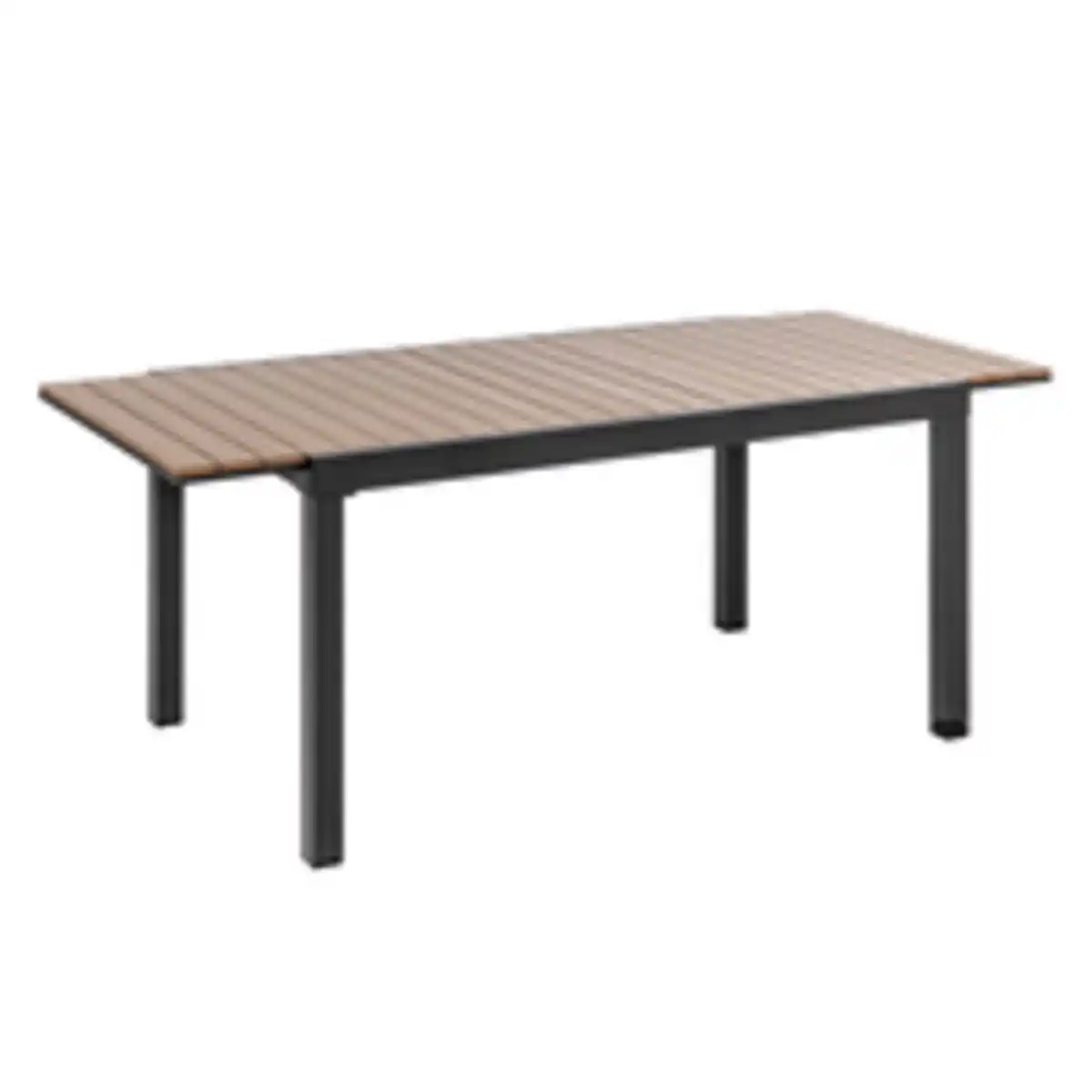 Bild 4 von Ausziehbarer Gartentisch aus Aluminium "GENUA 2.0" - Braun