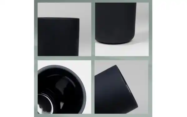 Bild 2 von Zahnputzbecher Sana, schwarz, 8 cm