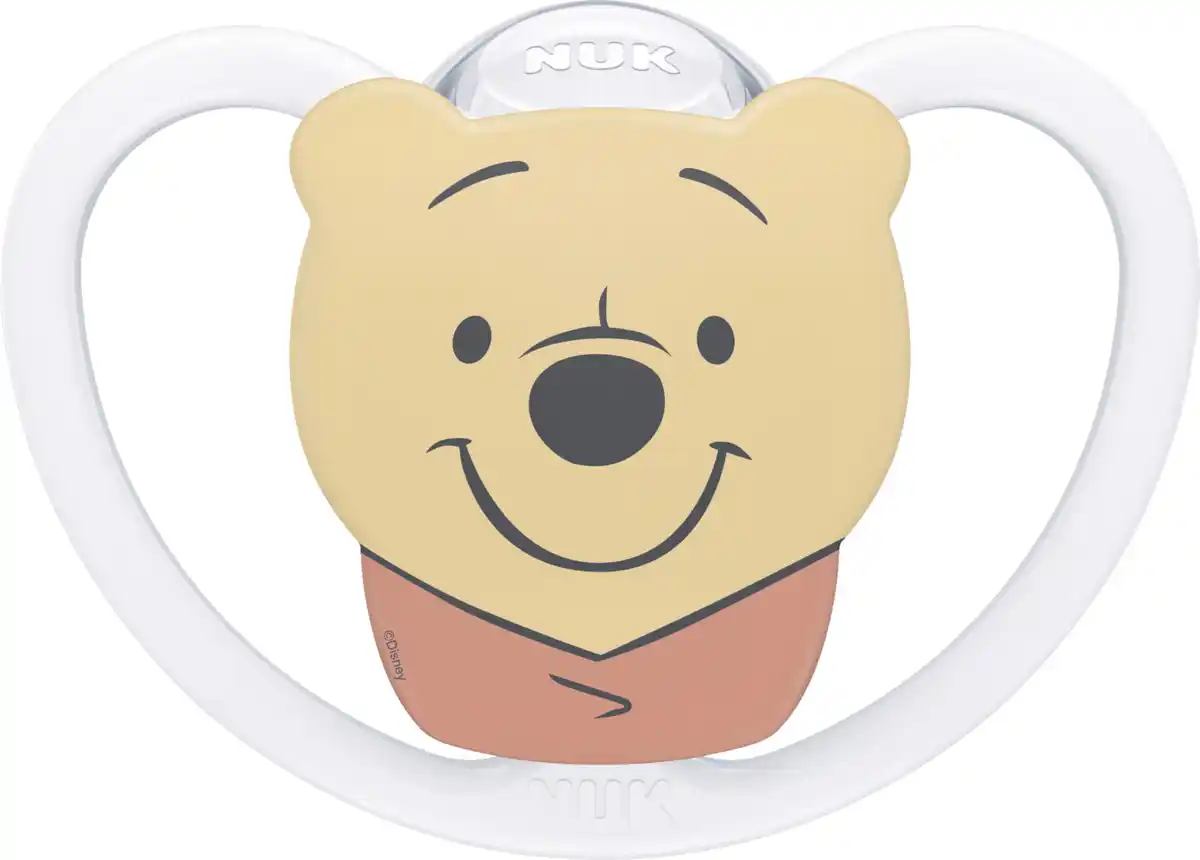 Bild 4 von NUK Disney Winnie Puuh Perfect Match Air Silikon-Schnuller, 6-18 Monate