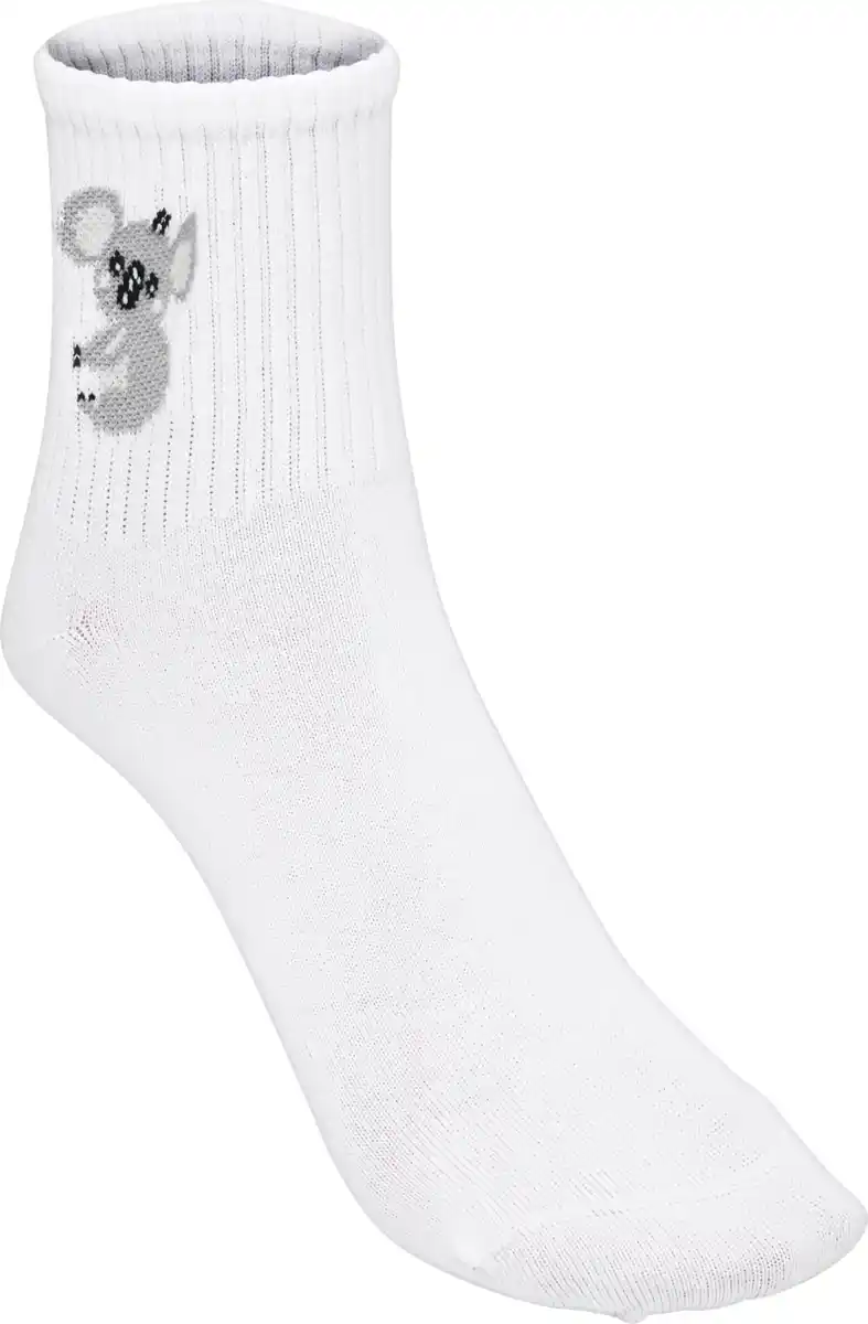 Bild 2 von under2wear 2er Pack Kurzschaftsocke OCS weiß Teddy 35/38