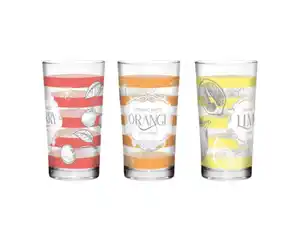 Trinkglas Limo Linda 250ml 3fach