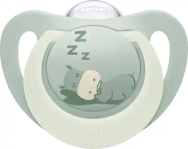 Bild 2 von NUK First Choice Night Silikon-Schnuller, 0-6 Monate