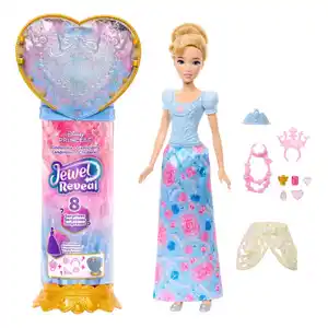 Disney Prinzessin - Juwel Reveal - Cinderella Puppe