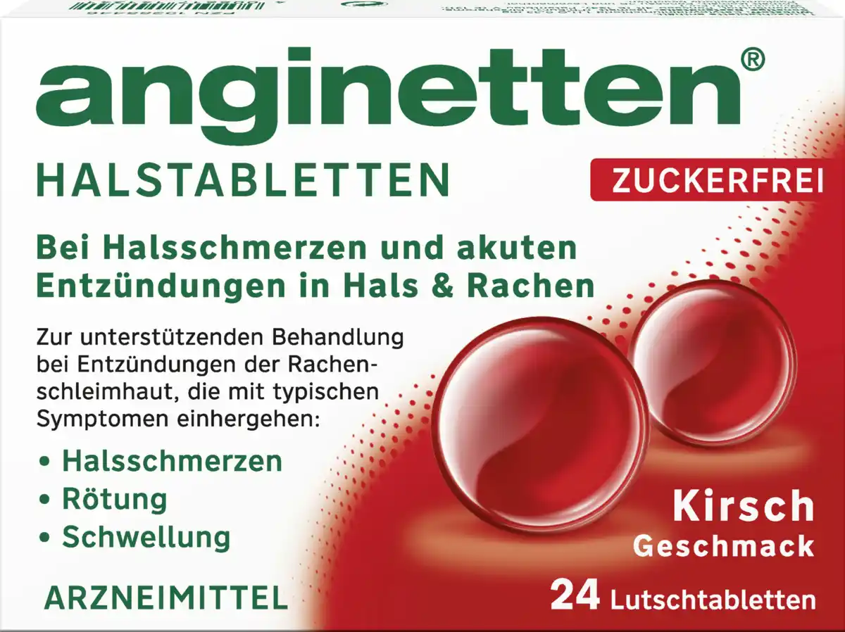 Bild 1 von anginetten Halstabletten mit Kirschgeschmack