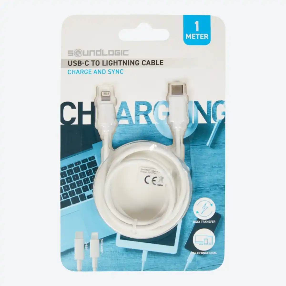 Bild 2 von Soundlogic Ladekabel, USB-Type-C zu Lightning, ca. 1m