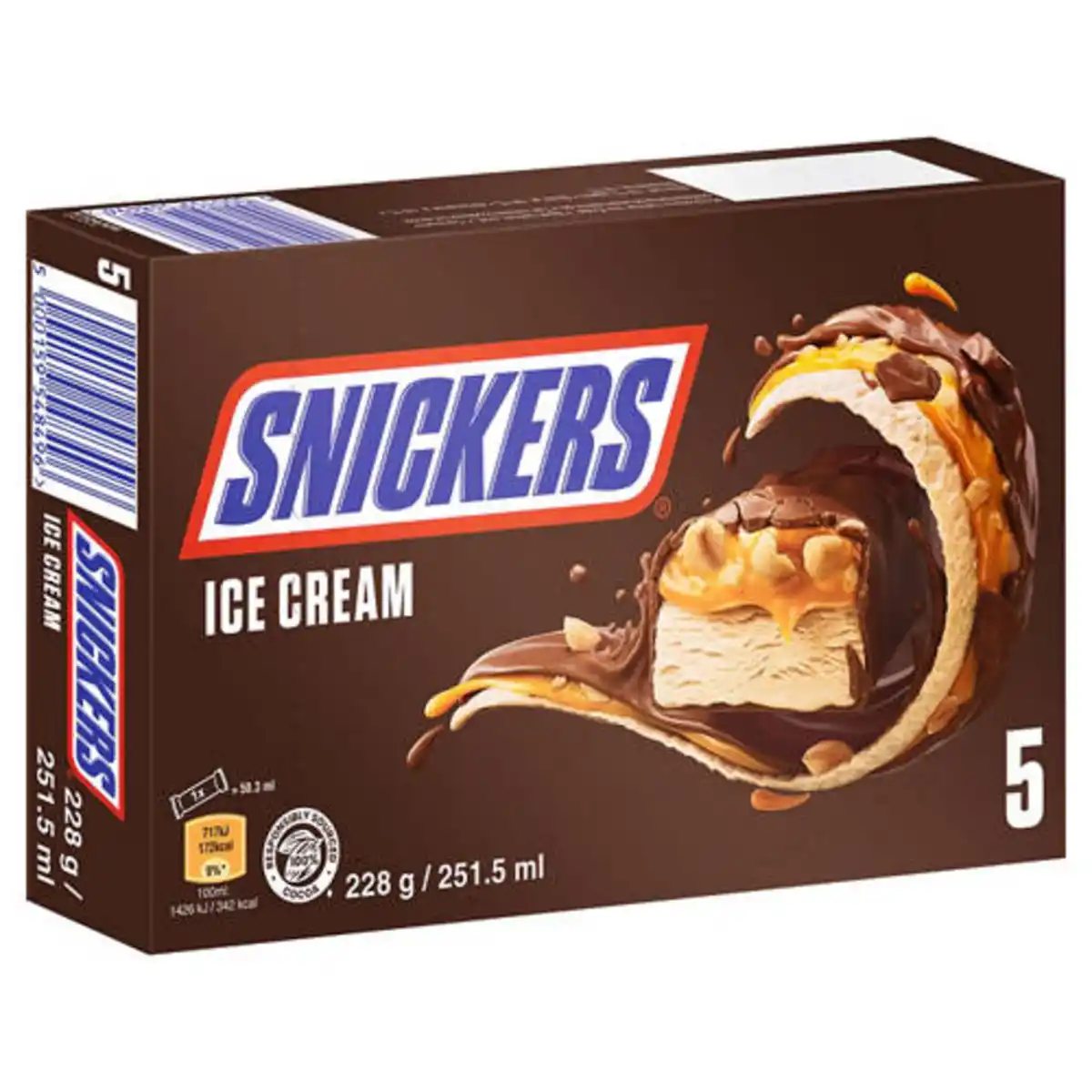 Bild 1 von MARS Snickers Eisriegel 228 g