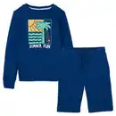 Bild 1 von LILY & DAN Kinder Sommersweatshirt Set, Marineblau, 122/128