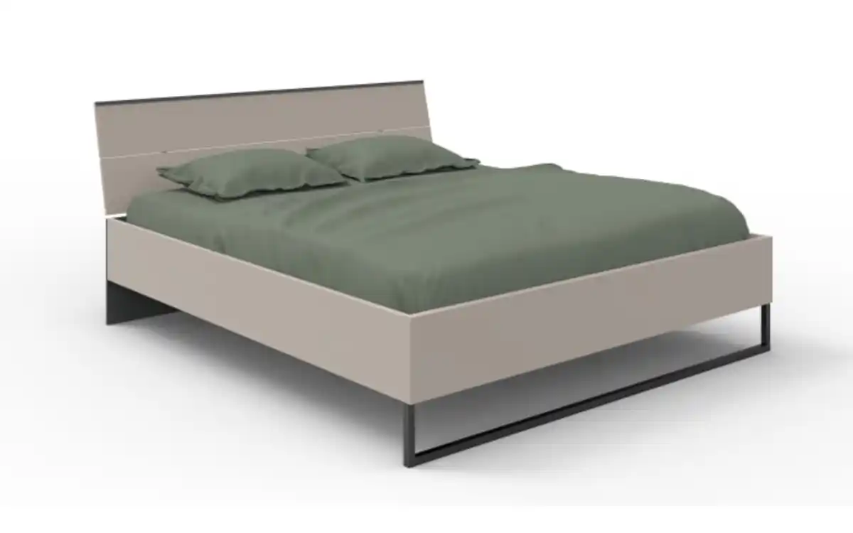 Bild 1 von wimex - Futonbett Witten, grau, 180 x 200 cm