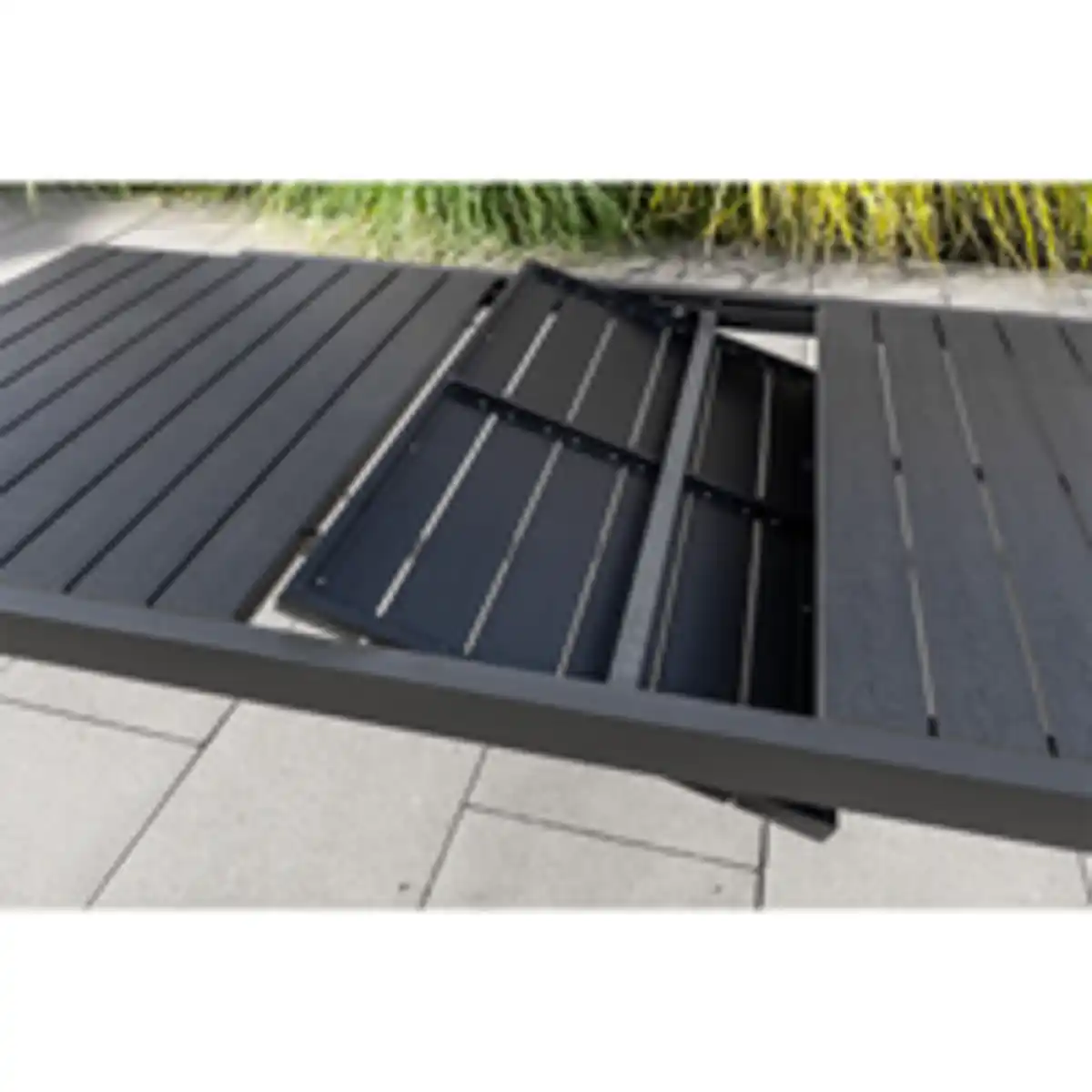 Bild 4 von Ausziehbarer Gartentisch aus Aluminium "GENUA 2.0" - Schwarz