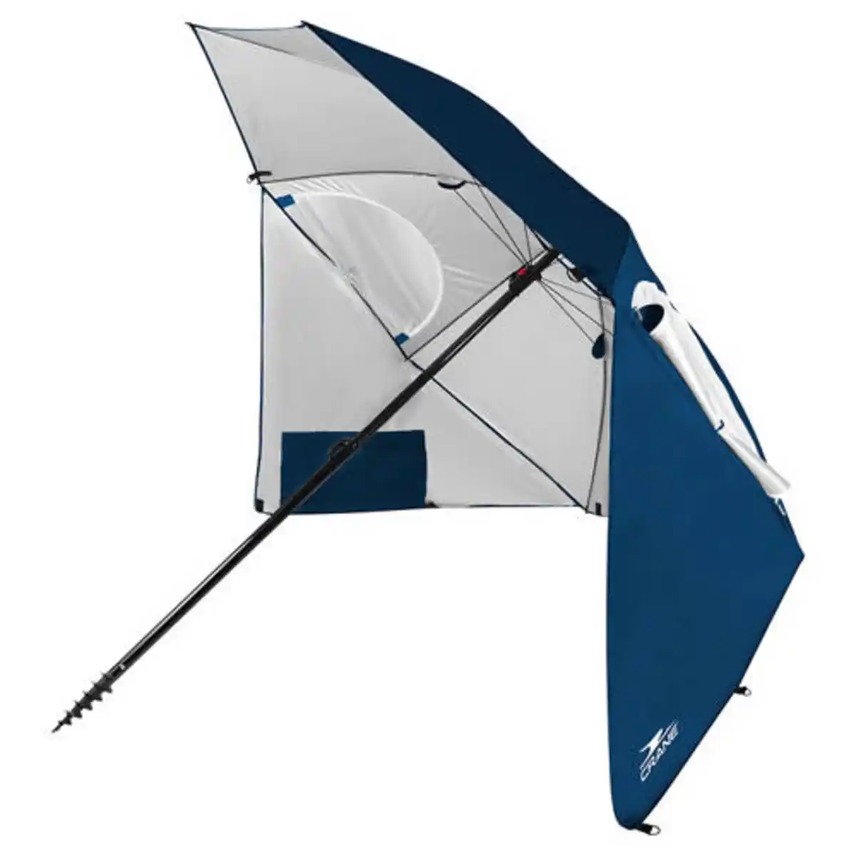 Bild 1 von CRANE 2 in 1 Strand Sonnenschirm, Blau