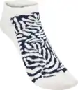 Bild 3 von IDEENWELT 2er Set Bambus Sneakersocken beige/blau Gr. 39/42