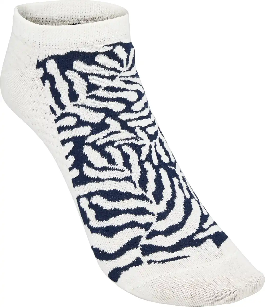 Bild 3 von IDEENWELT 2er Set Bambus Sneakersocken beige/blau Gr. 39/42