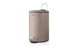 Treteimer Tubo, taupe, 24,3 cm