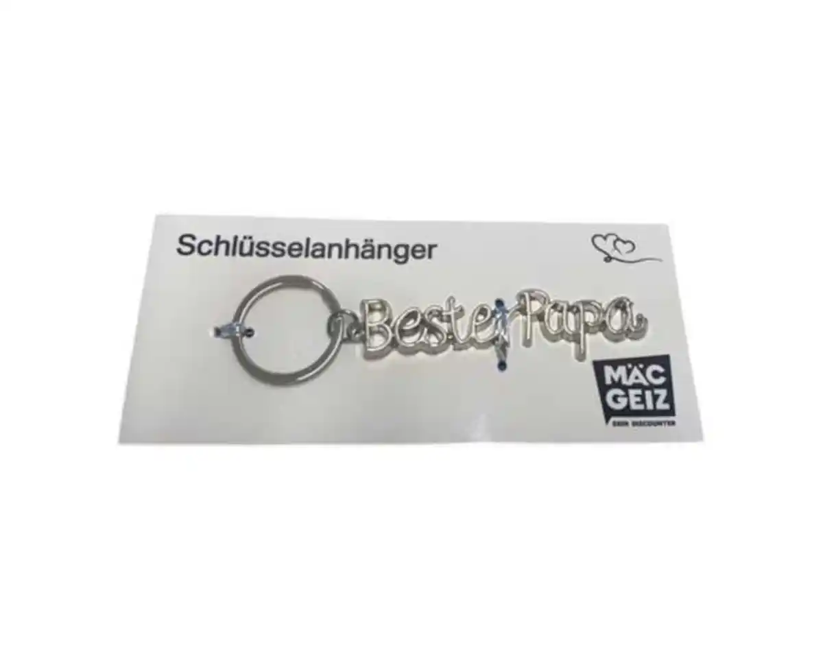 Bild 1 von Schlüsselanhänger Bester Papa