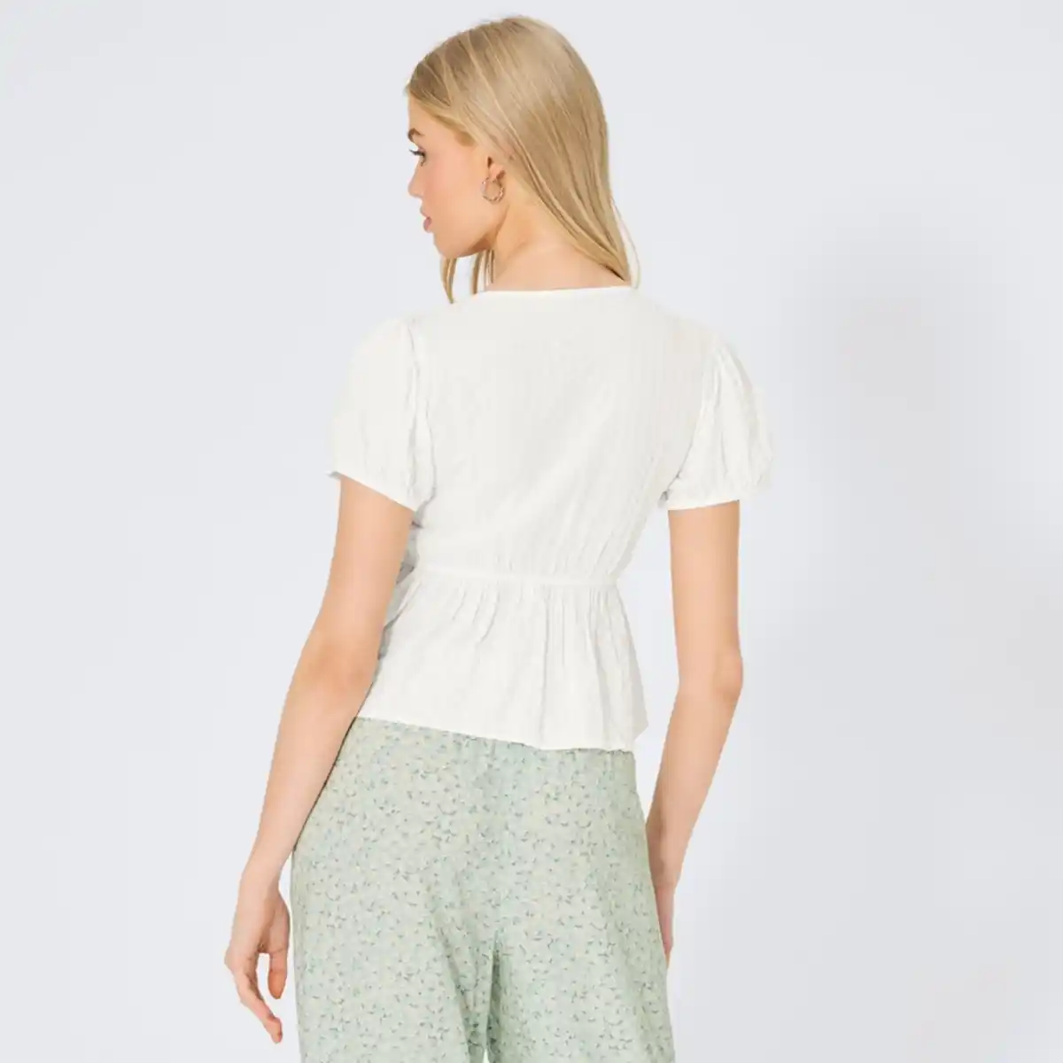 Bild 4 von Damen-Bluse aus Viskose-Baumwoll-Mix