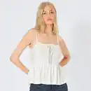 Bild 1 von Damen-Top mit Spitzen-Einsatz
