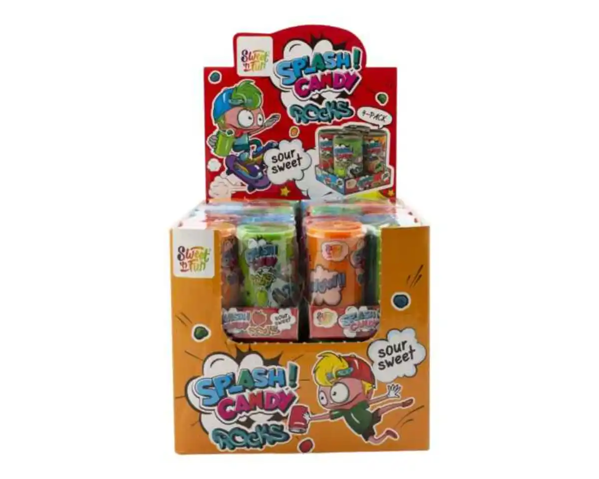 Bild 1 von Splash Candy Rocks Kaugummi