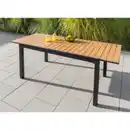 Bild 3 von Ausziehbarer Gartentisch aus Aluminium "GENUA 2.0" - Braun
