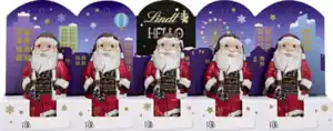 Lindt Hello Mini Santa, 50 g