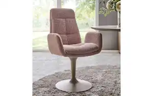 Mondo - Schalen-Sessel Virello, rose/beige, inkl. Drehfunktion