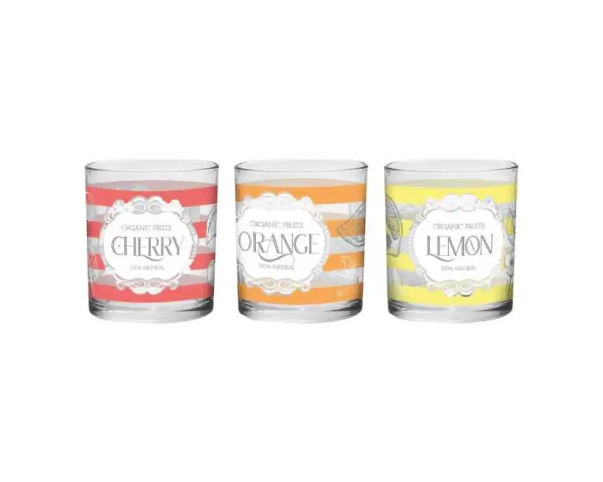 Bild 1 von Trinkglas bedruckt Linda 220ml 3fach